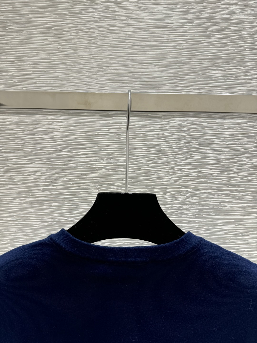 🆕M家🆕 春夏新款 纯色简约圆领针织短袖颜色：宝蓝尺码：36.38.40