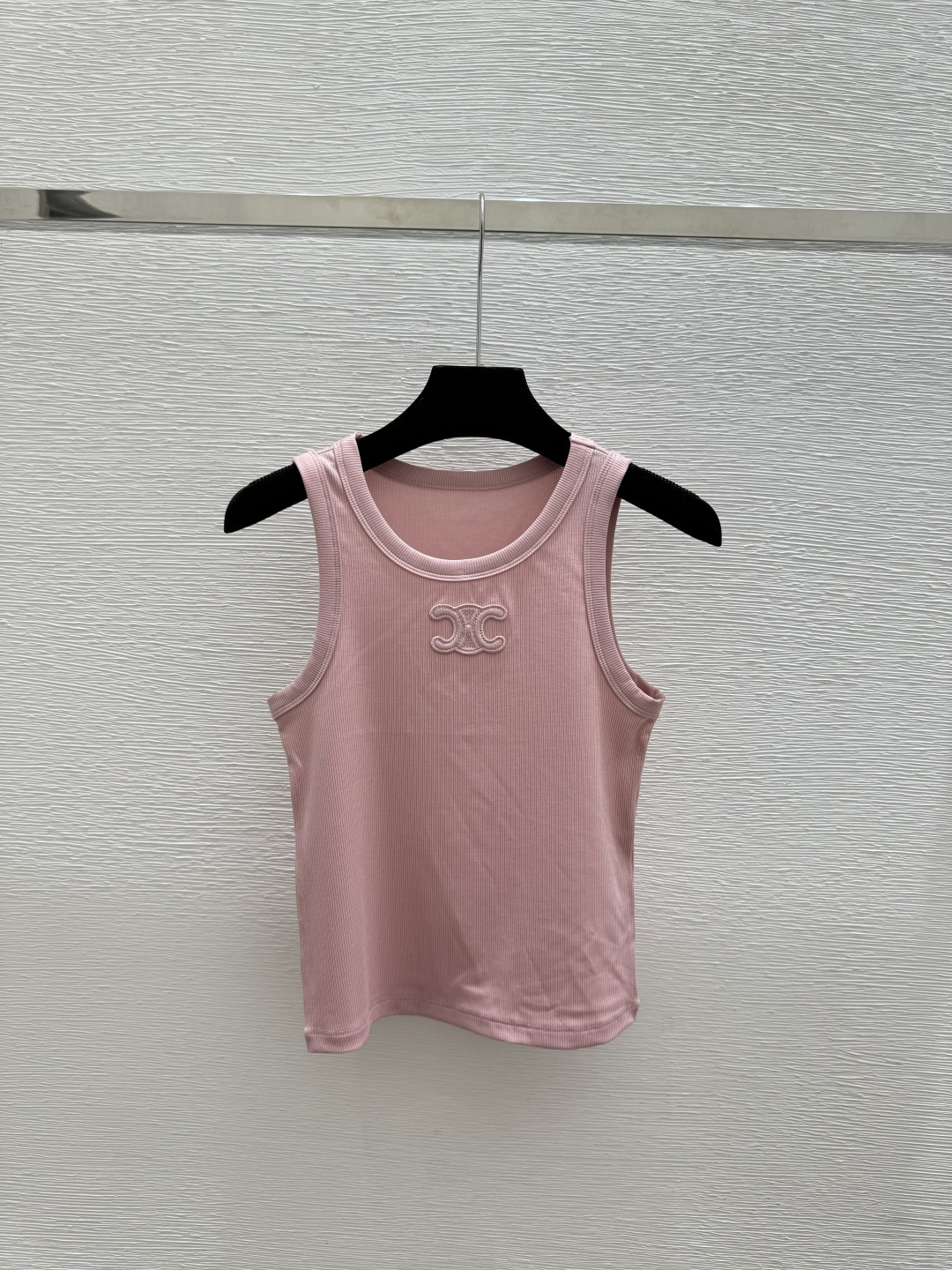 🆕CE家🆕 春夏新款 纯色简约圆领背心颜色：白色 粉色 咖啡尺码：36.38.40