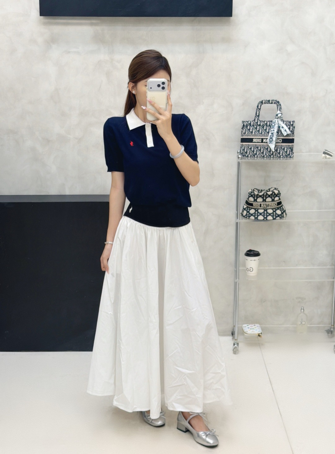 🆕PO家🆕 春夏新款 撞色翻领针织短袖颜色：粉色 黄色 杏色 宝蓝尺码：36.38.40