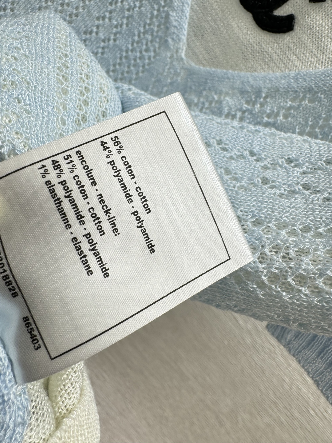 🆕CH家🆕 春夏新款 撞色假两件圆领针织短袖颜色：蓝色 灰色尺码：36.38.40