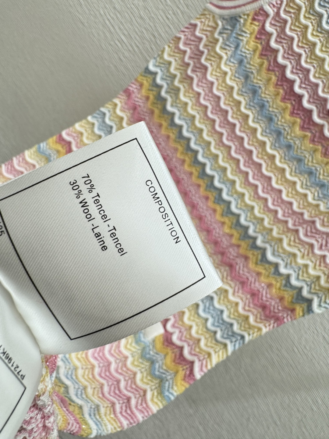 🆕CH家🆕 春夏新款 撞色条纹圆领针织背心裙颜色：粉色 蓝色 红色尺码：36.38.40