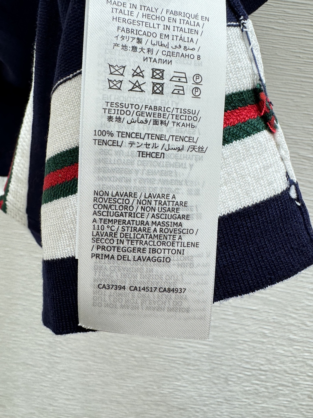 🆕G家🆕 春夏新款 撞色条纹翻领针织短袖裙颜色：宝蓝尺码：36.38.40