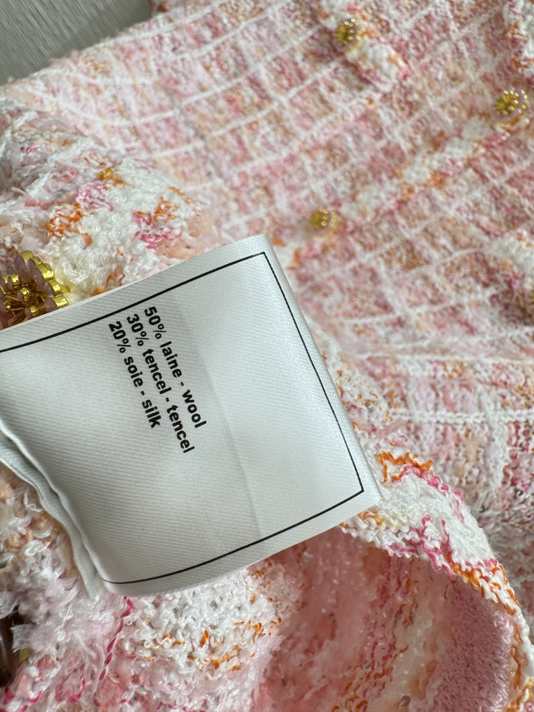 🆕CH家🆕 春夏新款 纯色简约圆领针织短袖开衫颜色：粉色尺码：36.38.40