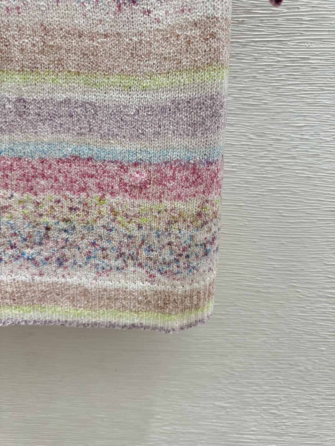 🆕LO家🆕 春夏新款 撞色条纹翻领针织短袖颜色：粉色尺码：36.38.40