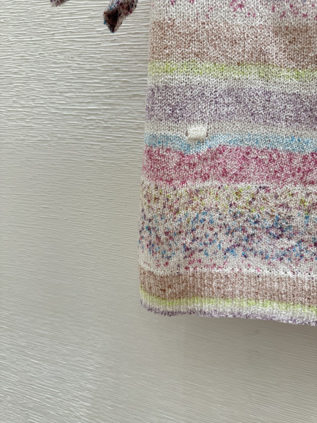 🆕LO家🆕 春夏新款 撞色条纹翻领针织短袖颜色：粉色尺码：36.38.40