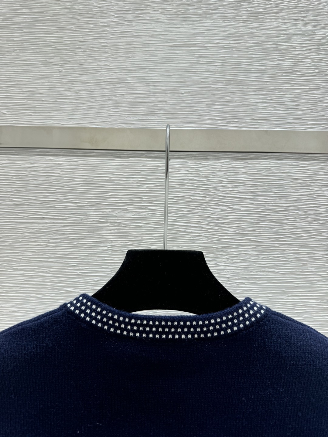 🆕M家🆕 春夏新款 纯色简约圆领针织短袖开衫颜色：宝蓝尺码：36.38.40