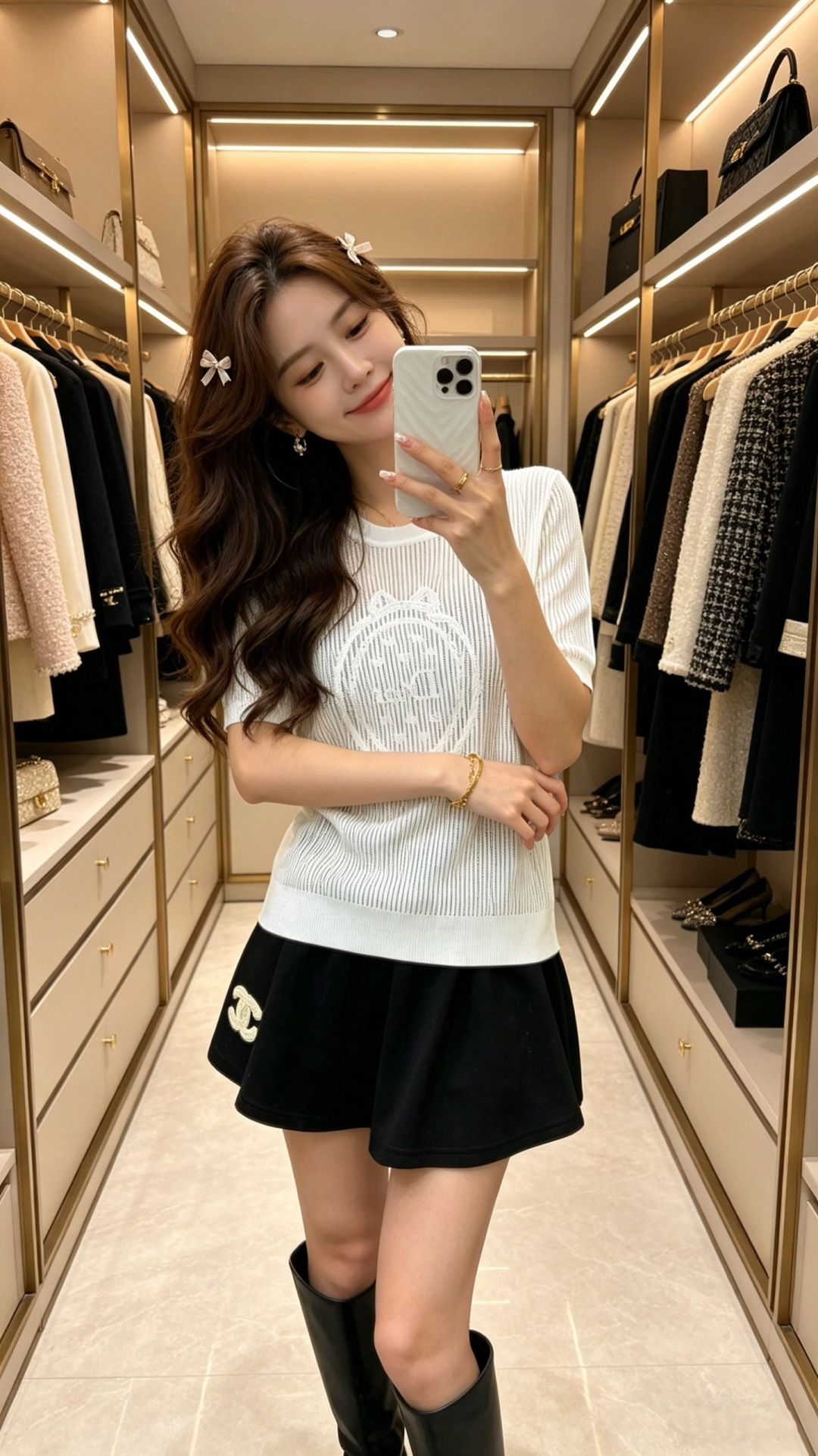 🆕D家🆕 春夏新款 撞色字母简约圆领针织短袖颜色：白色 蓝色 宝蓝尺码：36.38.40