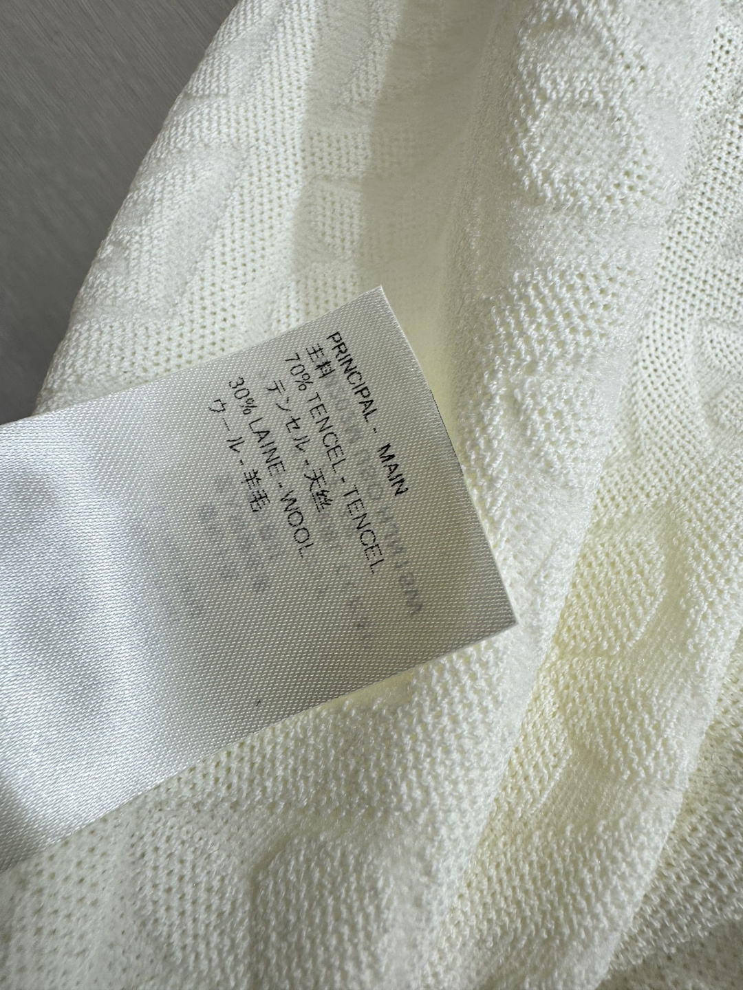 🆕L家🆕 春夏新款 纯色老花字母翻领针织短袖颜色：白色 卡其尺码：36.38.40