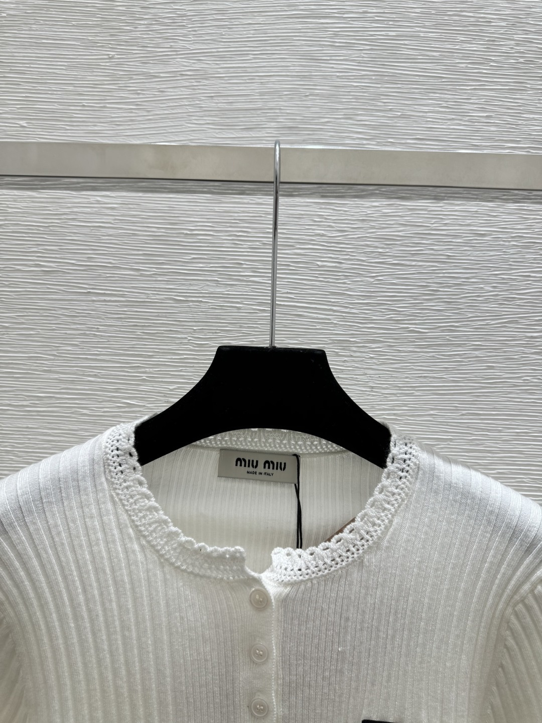 🆕M家🆕 春夏新款 纯色简约圆领针织短袖颜色：白色 咖啡尺码：36.38.40