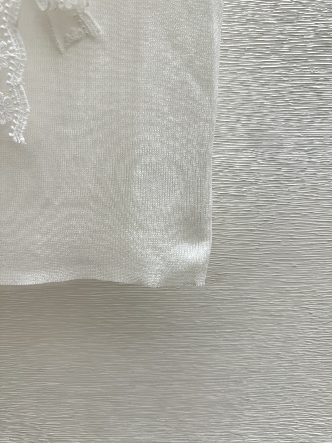 🆕M家🆕 春夏新款 纯色花边海军领针织背心颜色：白色尺码：36.38.40