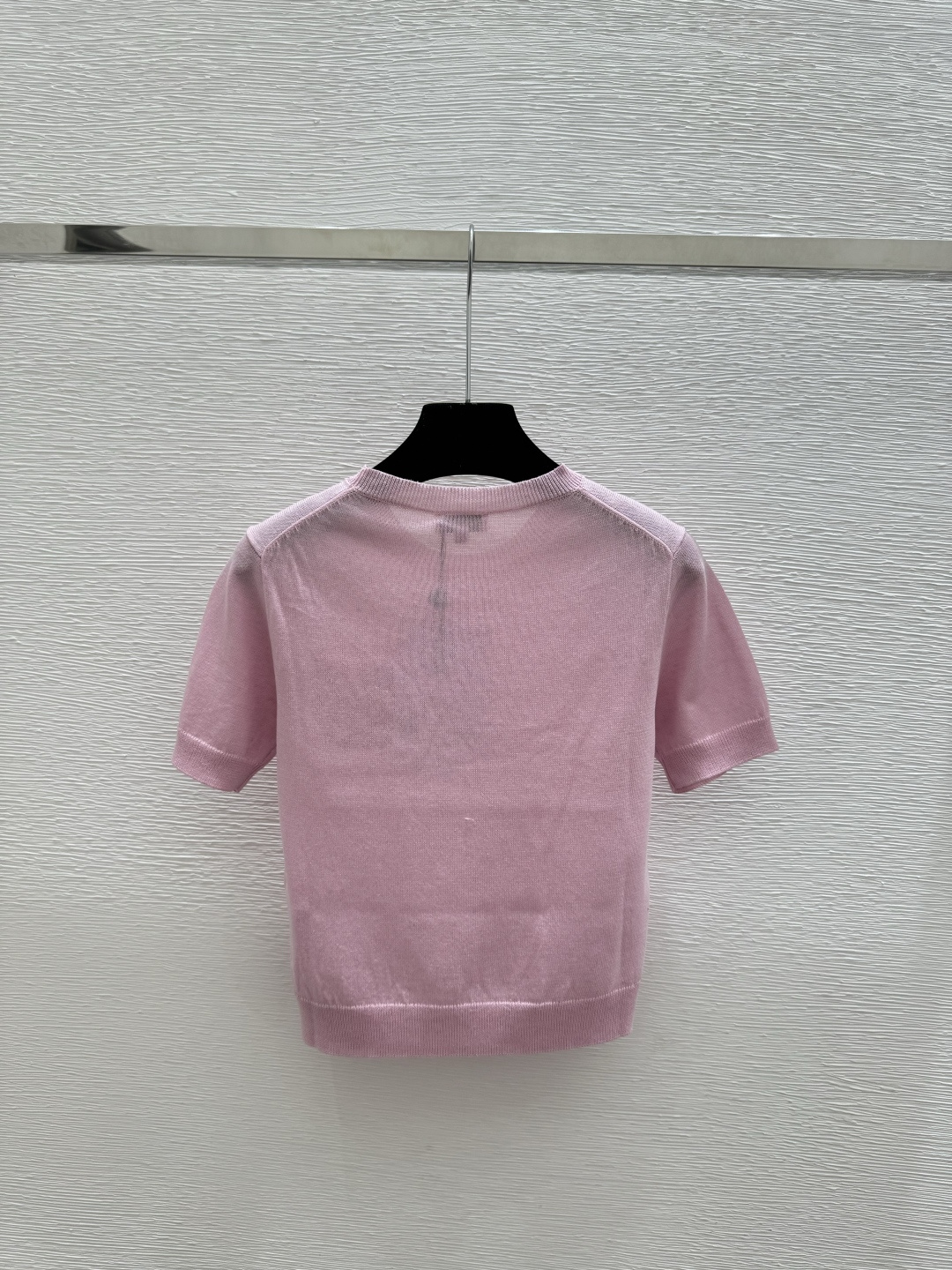 Chrome Hearts CH家 春夏新款 纯色简约圆领针织短袖