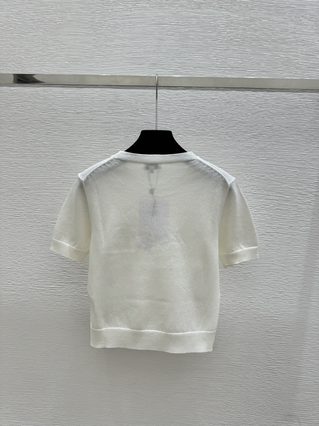 Chrome Hearts CH家 春夏新款 纯色简约圆领针织短袖