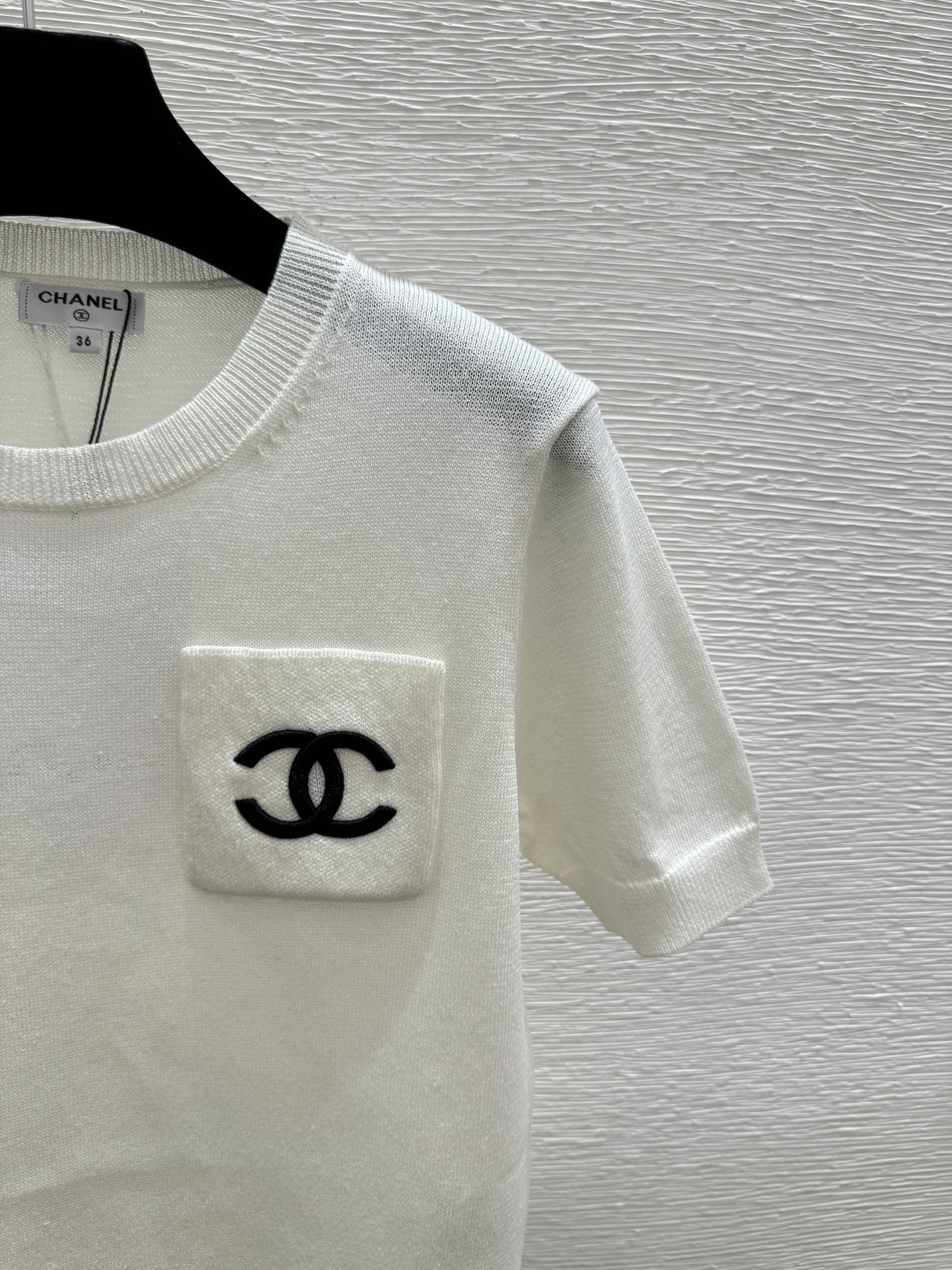 Chrome Hearts CH家 春夏新款 纯色简约圆领针织短袖