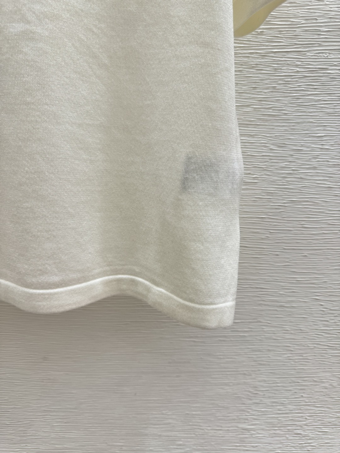 🆕克家🆕 春夏新款 纯色简约圆领针织短袖颜色：白色 黑色尺码：36.38.40