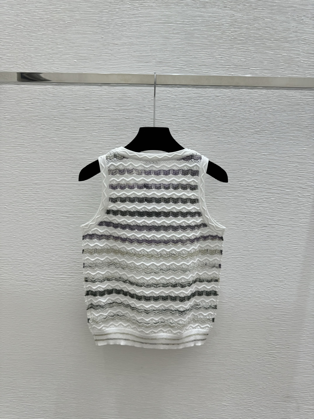 Chrome Hearts CH家 春夏新款 撞色条纹圆领针织背心