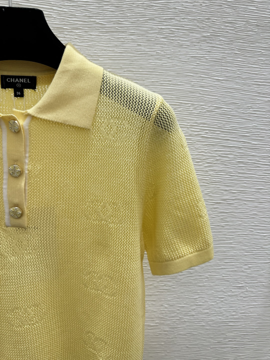 Chrome Hearts CH家 春夏新款 纯色翻领简约针织短袖
