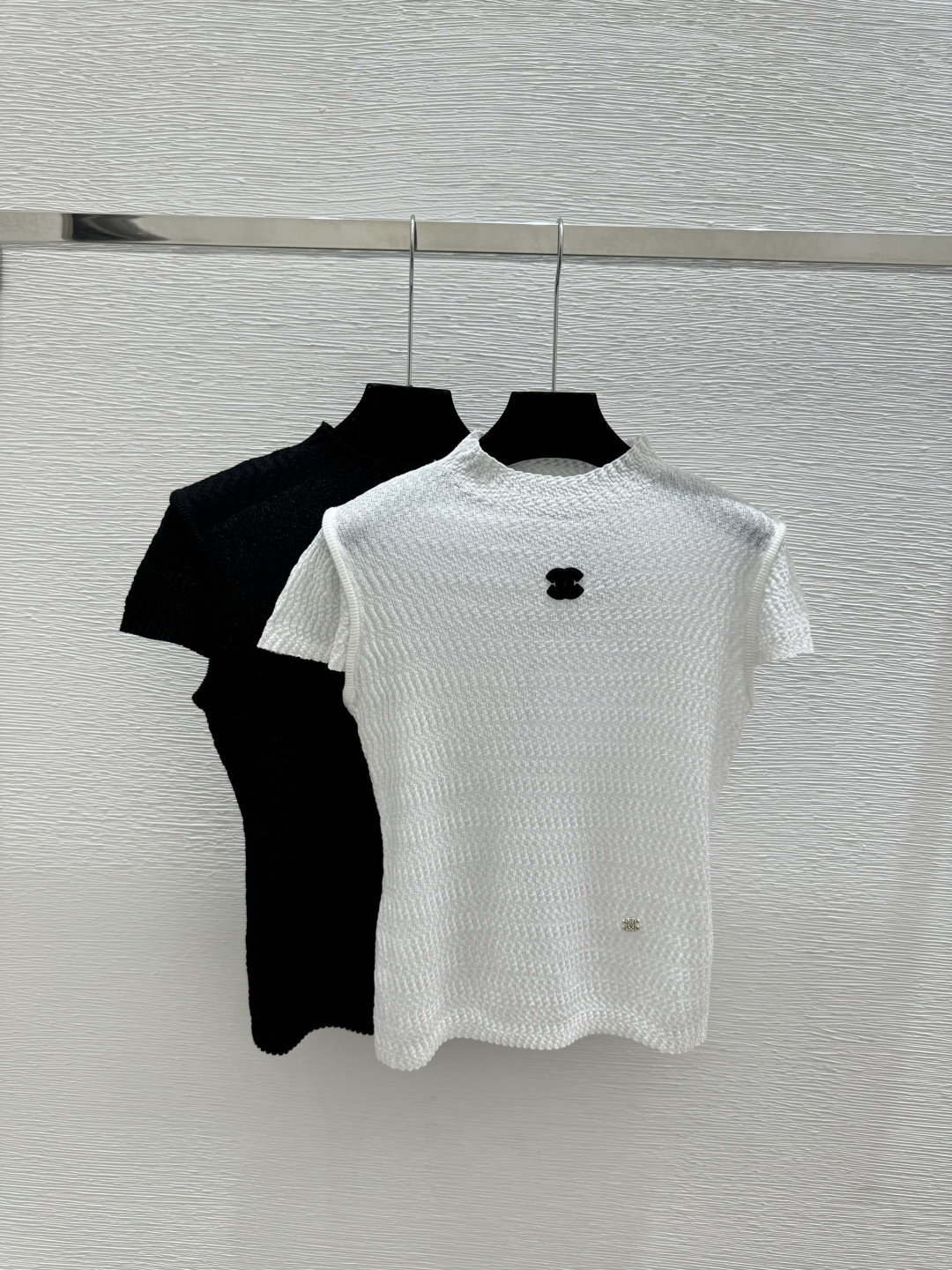 Chrome Hearts CH家 春夏新款 纯色简约圆领针织短袖