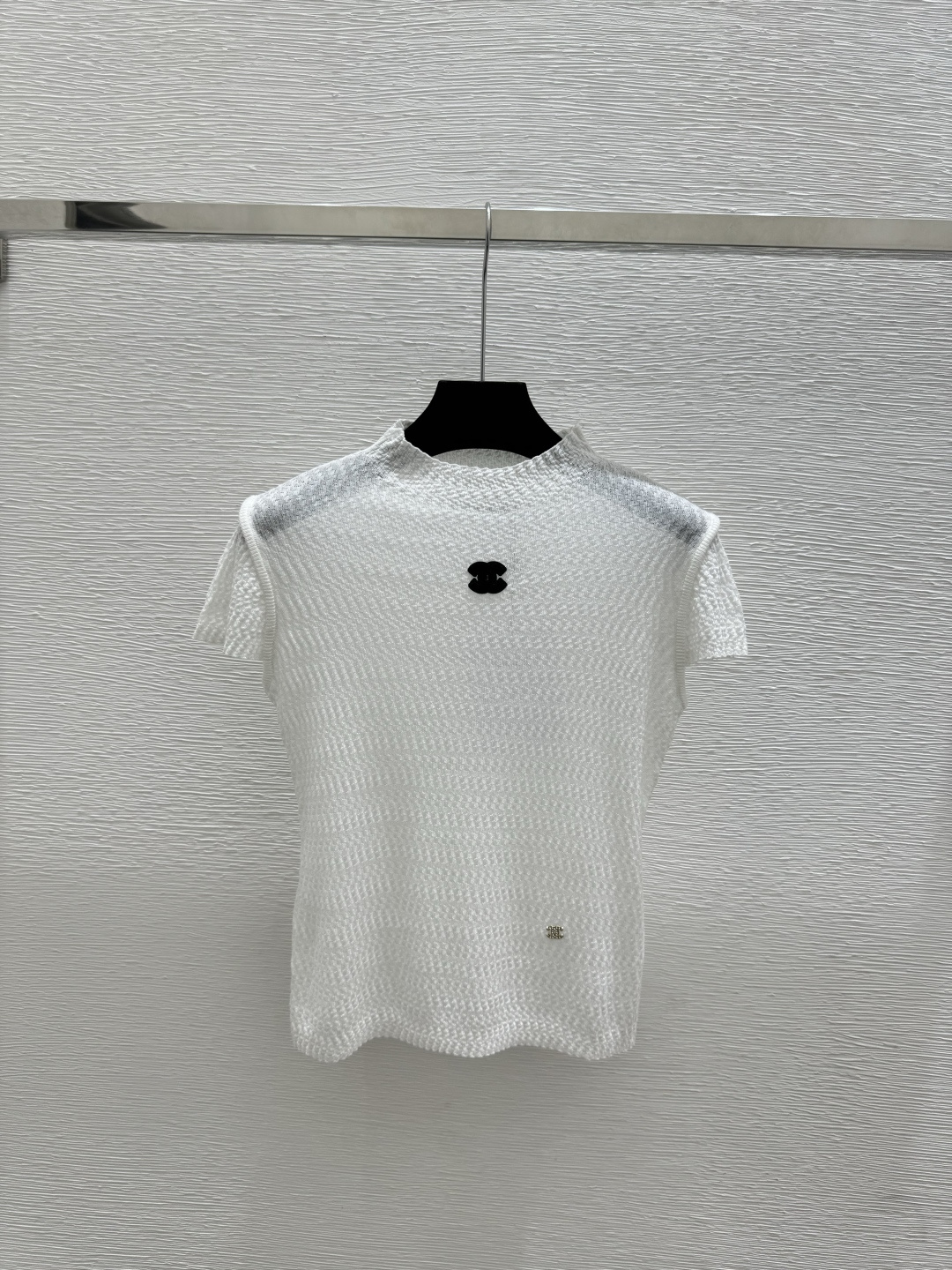 Chrome Hearts CH家 春夏新款 纯色简约圆领针织短袖
