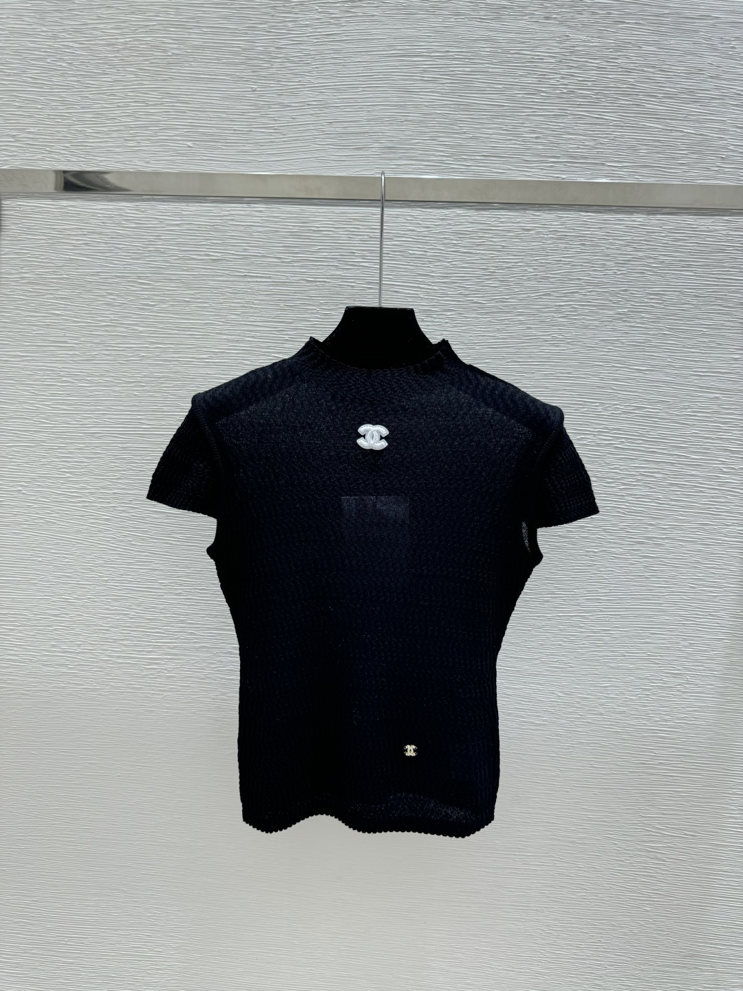 Chrome Hearts CH家 春夏新款 纯色简约圆领针织短袖