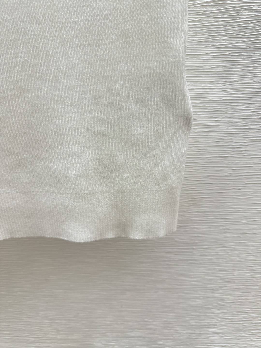 🆕M家🆕 春夏新款 纯色蕾丝花边翻领针织背心颜色：白色 宝蓝尺码：36.38.40