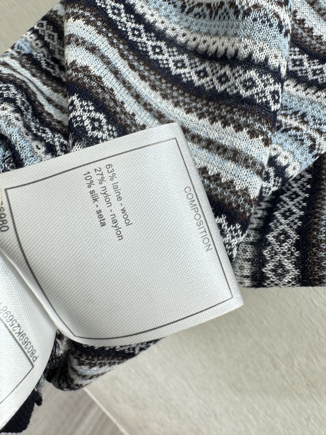 🆕CH家🆕 春夏新款 撞色条纹圆领针织短袖颜色：宝蓝尺码：36.38.40