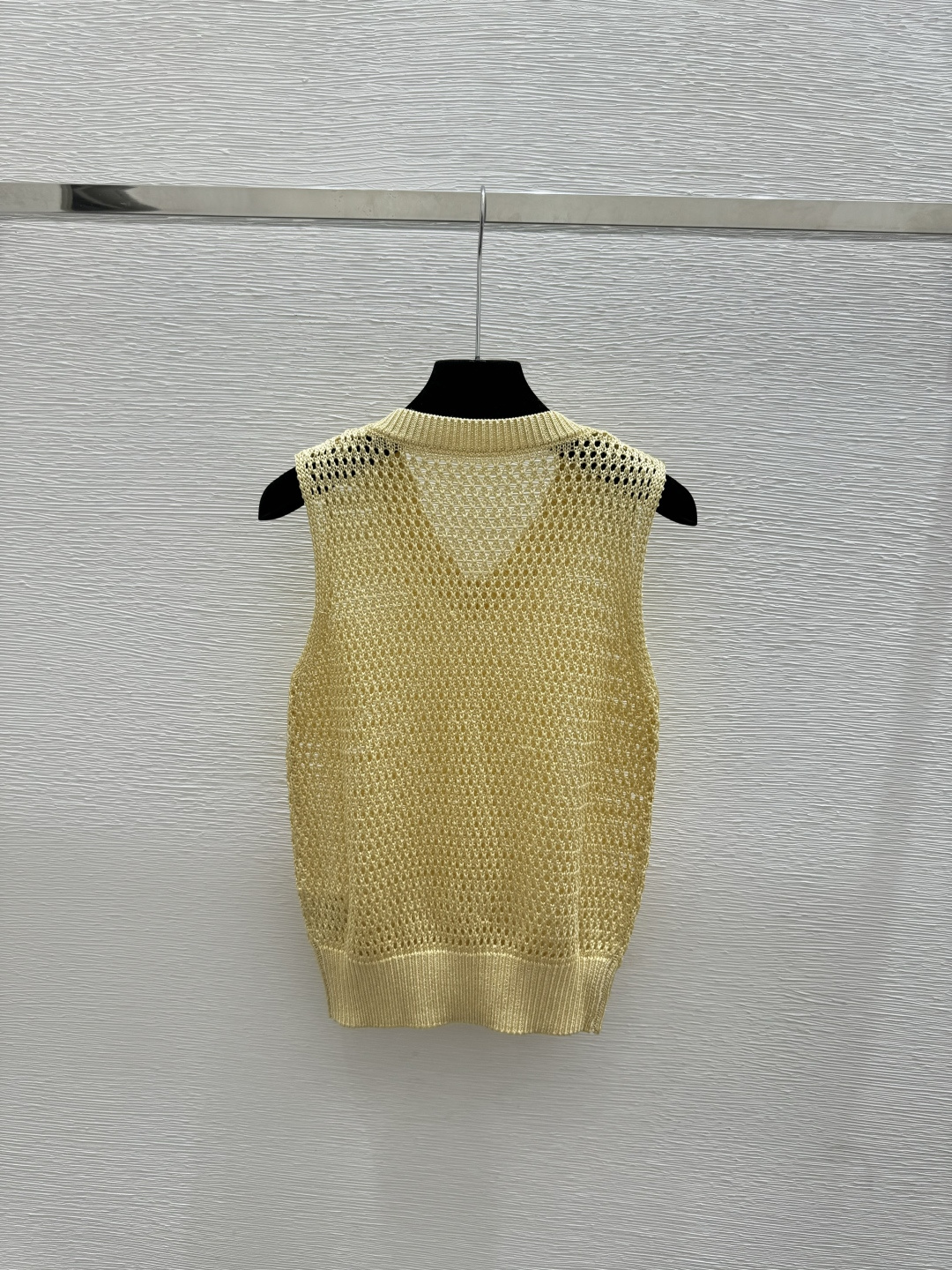 Chrome Hearts CH家 春夏新款 纯色简约V领镂空针织背心