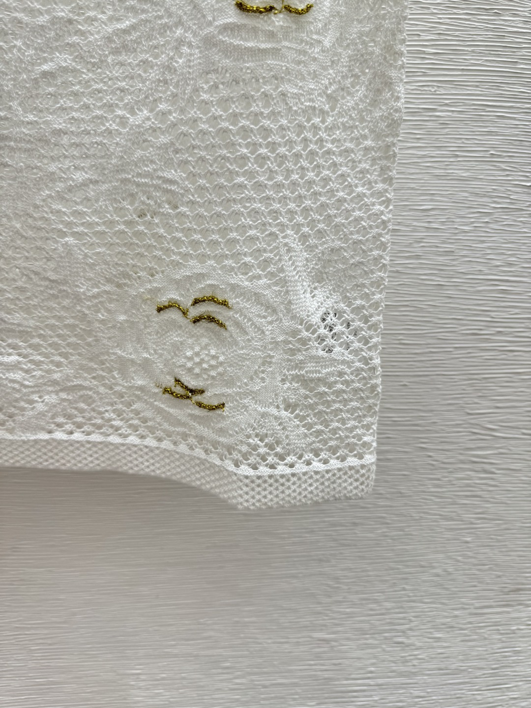Chrome Hearts CH家 春夏新款 撞色山茶花镂空圆领针织背心