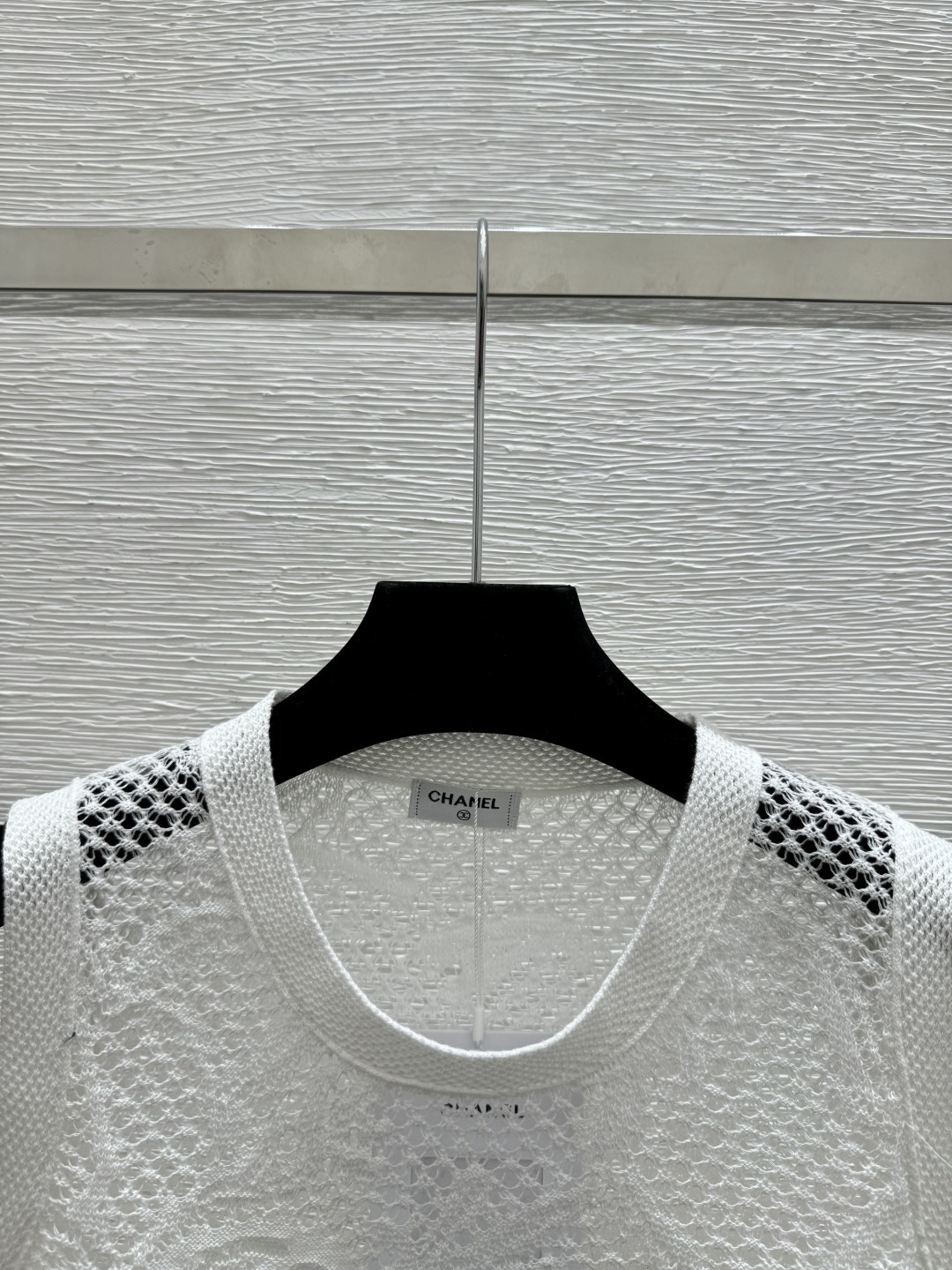 Chrome Hearts CH家 春夏新款 撞色山茶花镂空圆领针织背心