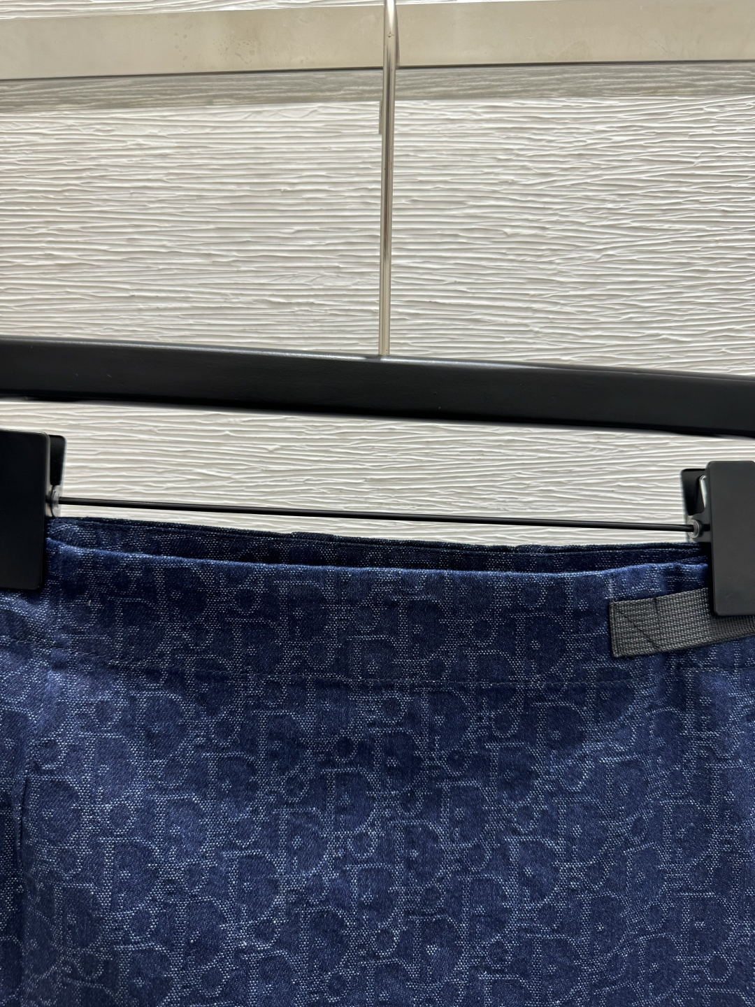 Dior D家 春夏新款 撞色老花字母牛仔短裤