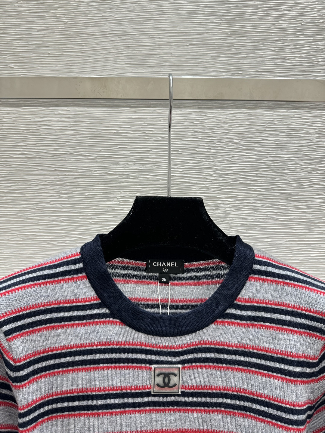 Chrome Hearts CH家 春夏新款 撞色简约圆领针织短袖