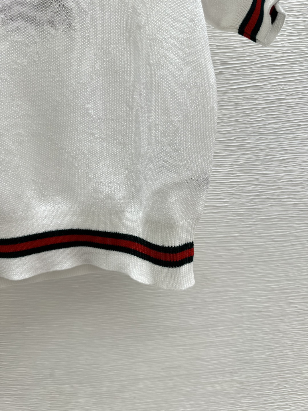 Gucci G家 春夏新款 撞色简约翻领针织套装