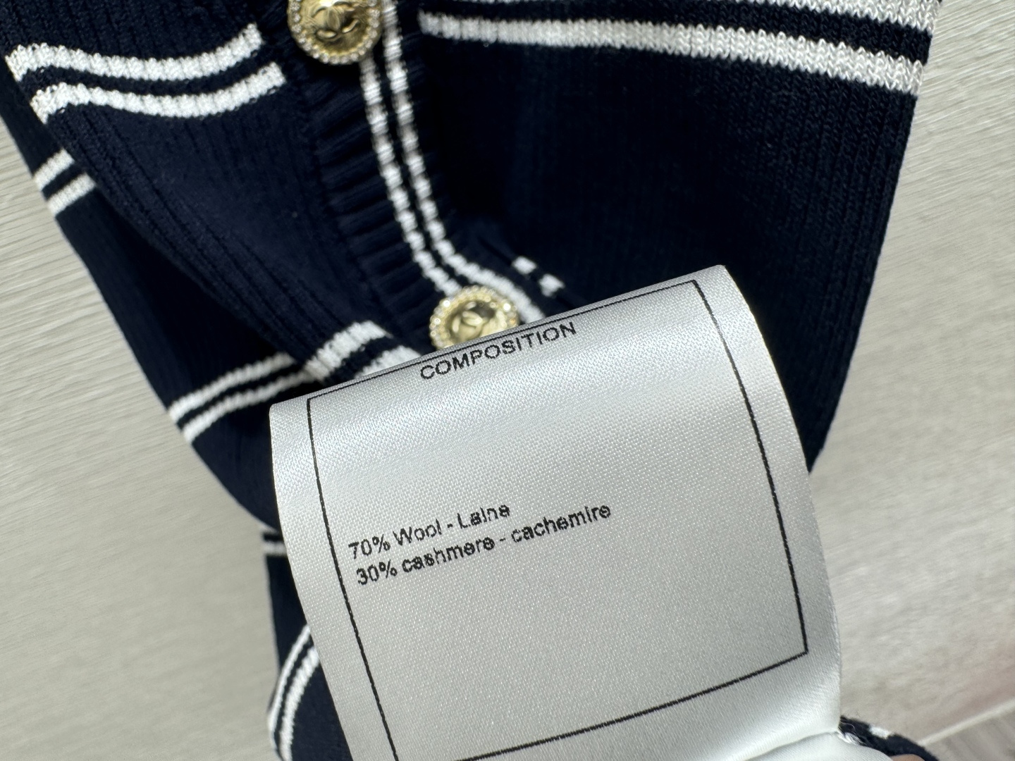 Chrome Hearts CH家 春夏新款 撞色条纹V领针织背心开衫