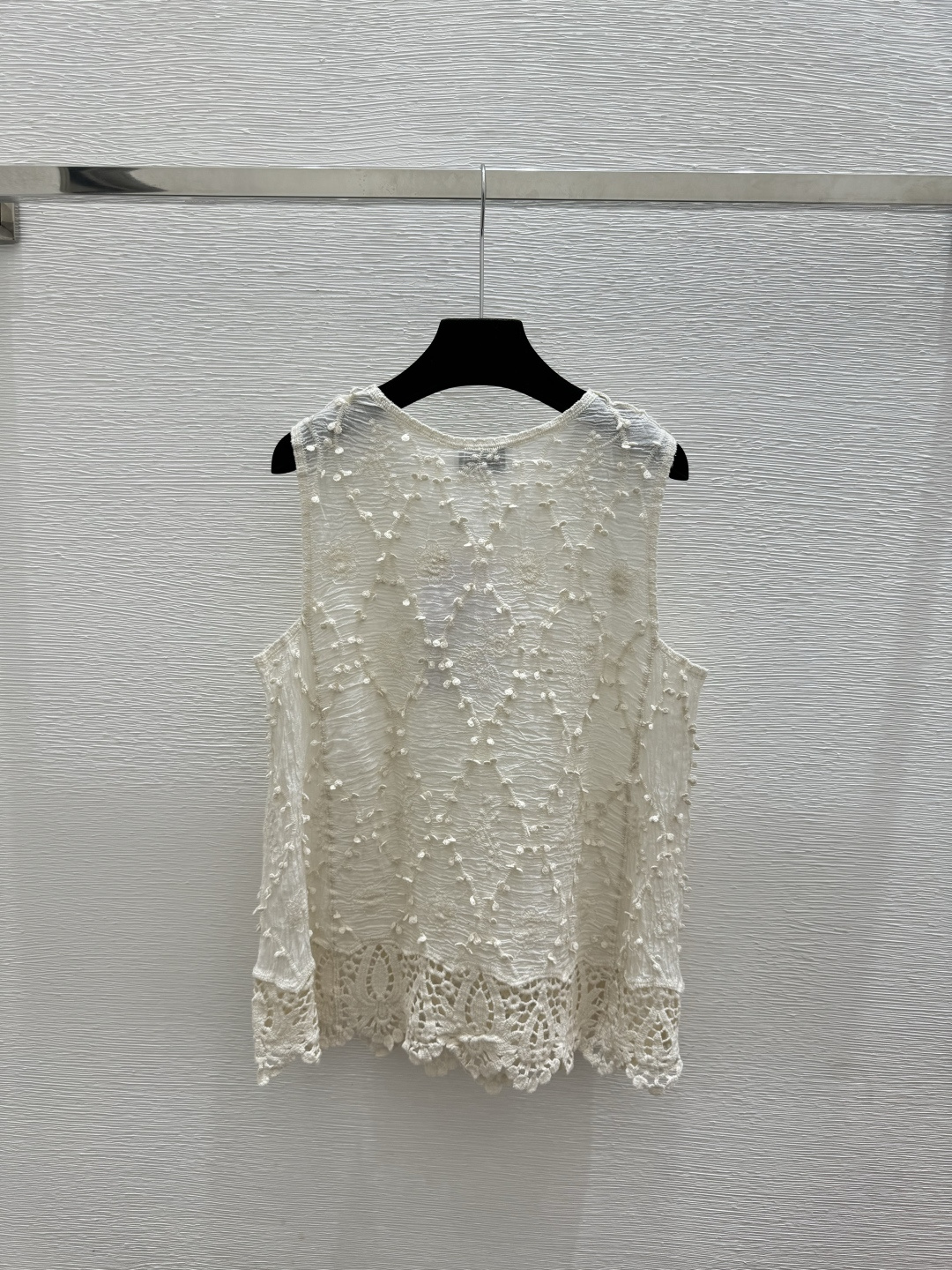 Chrome Hearts CH家 春夏新款 纯色菱格圆领针织背心