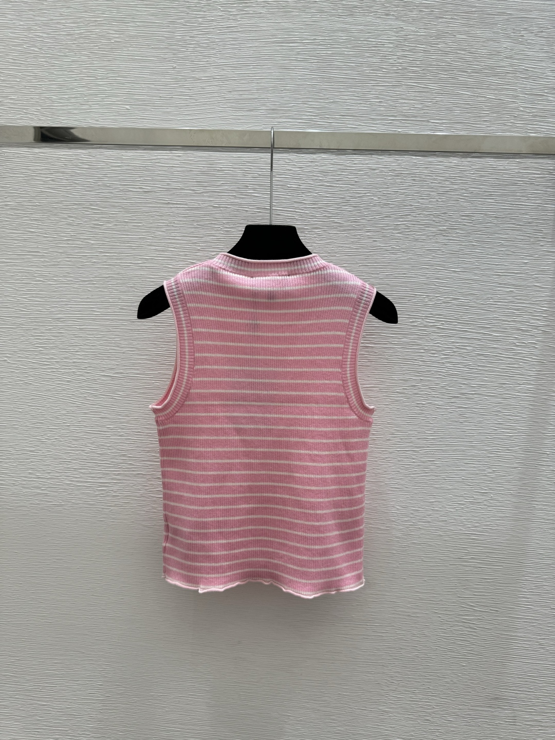 Chrome Hearts CH家 春夏新款 撞色条纹圆领针织背心