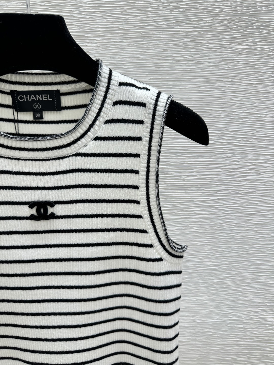 Chrome Hearts CH家 春夏新款 撞色条纹圆领针织背心