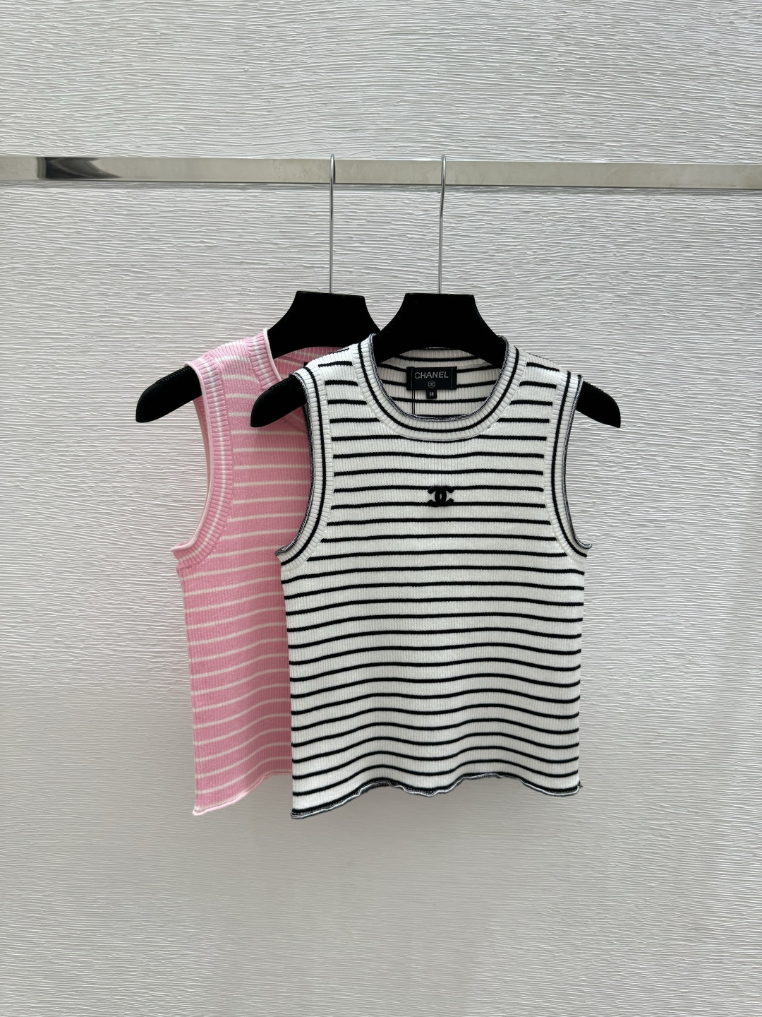 Chrome Hearts CH家 春夏新款 撞色条纹圆领针织背心