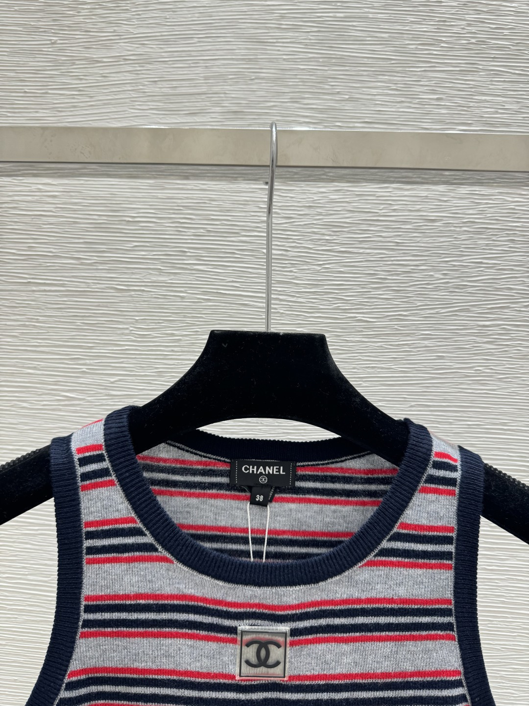 Chrome Hearts CH家 春夏新款 撞色条纹圆领针织背心