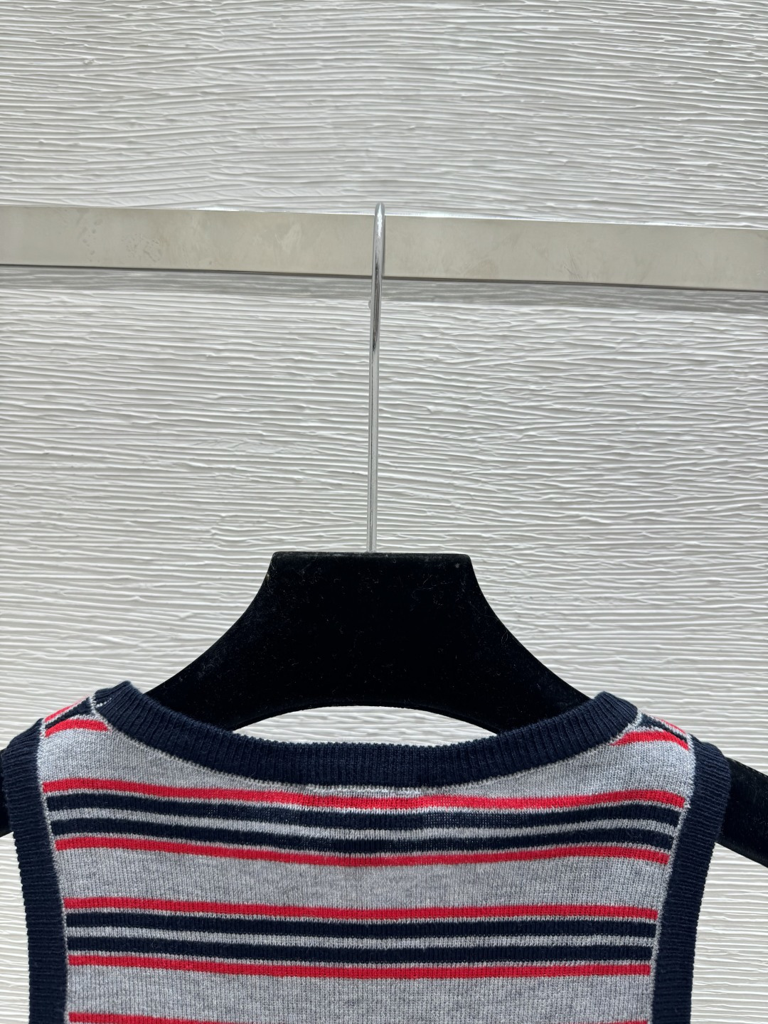 Chrome Hearts CH家 春夏新款 撞色条纹圆领针织背心