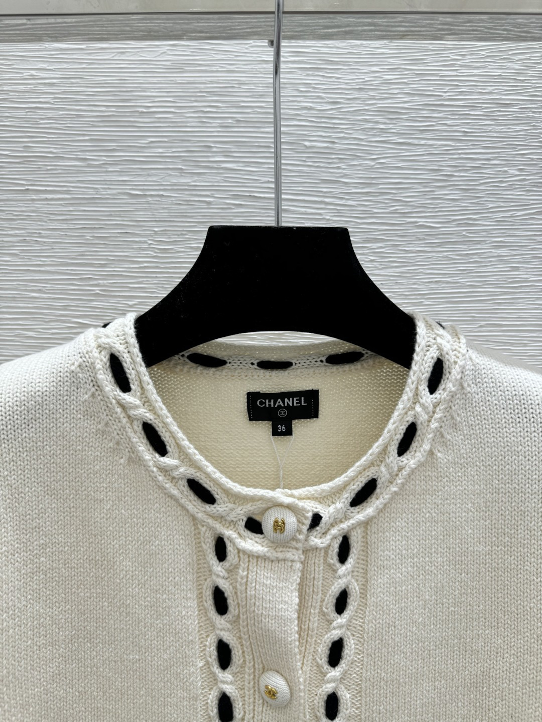 Gucci G家 春夏新款 撞色简约圆领针织短袖开衫