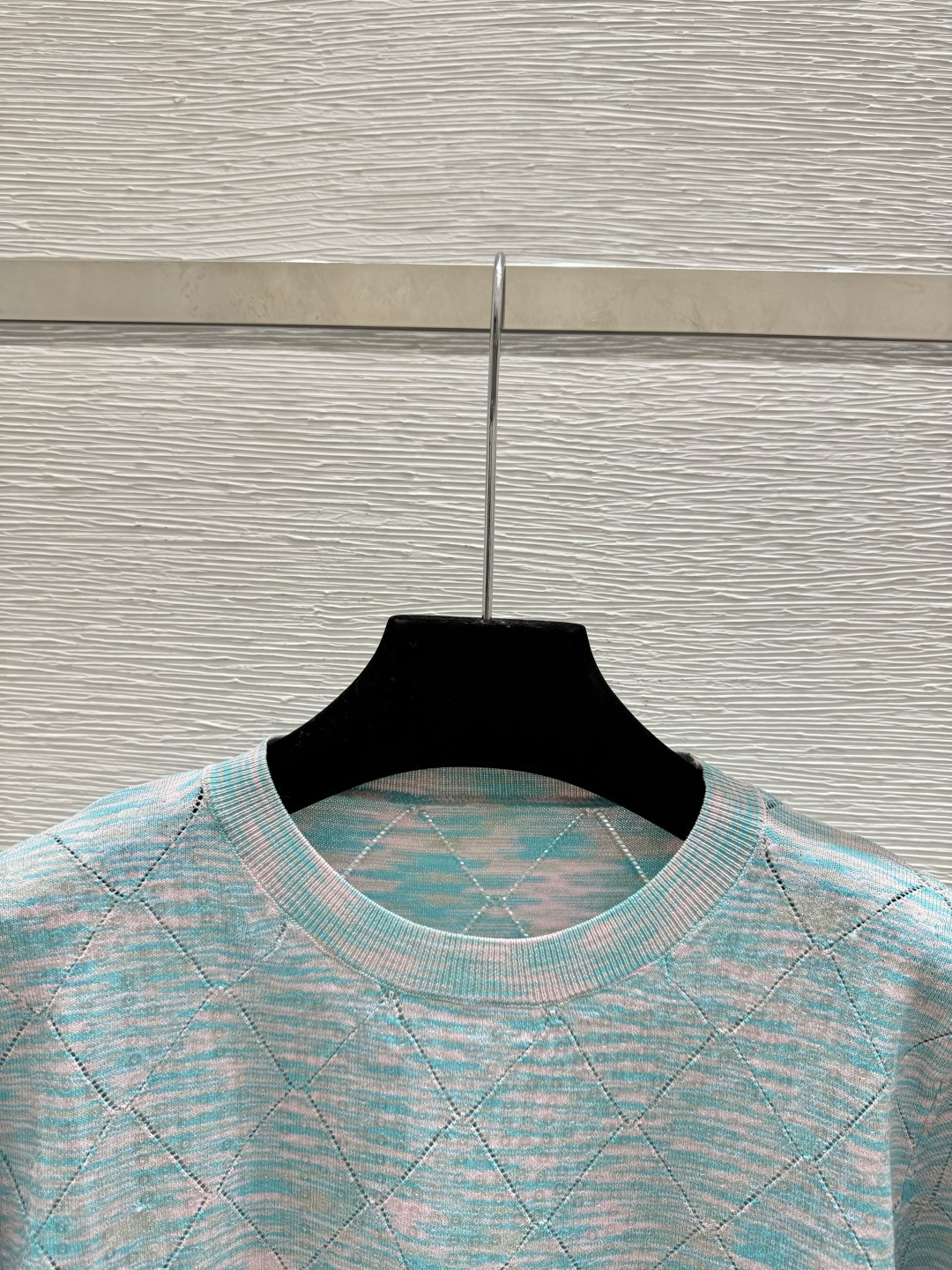 Chrome Hearts CH家 春夏新款 纯色简约珠片圆领针织短袖