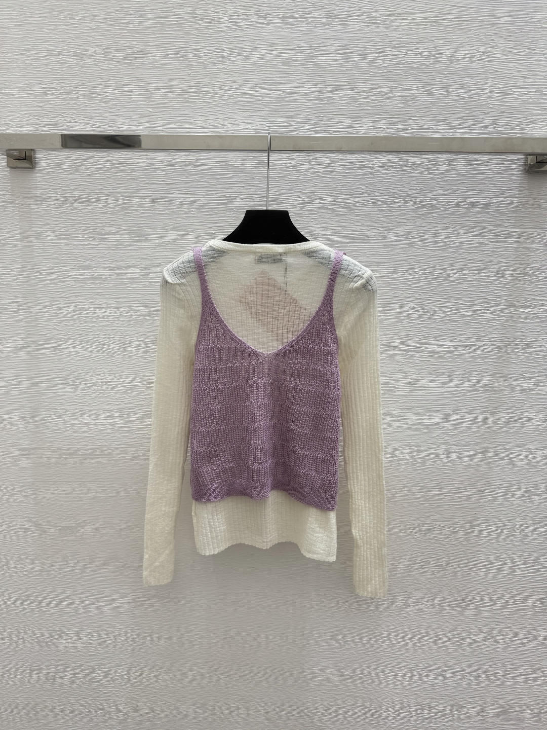 🆕M家🆕  春夏新款 撞色针织两件套颜色：白色 黄色 红色尺码：36.38.40