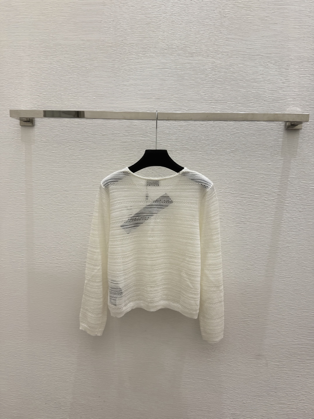 🆕Y家🆕  春夏新款 纯色简约V领针织长袖开衫颜色：白色 蓝色尺码：36.38.40