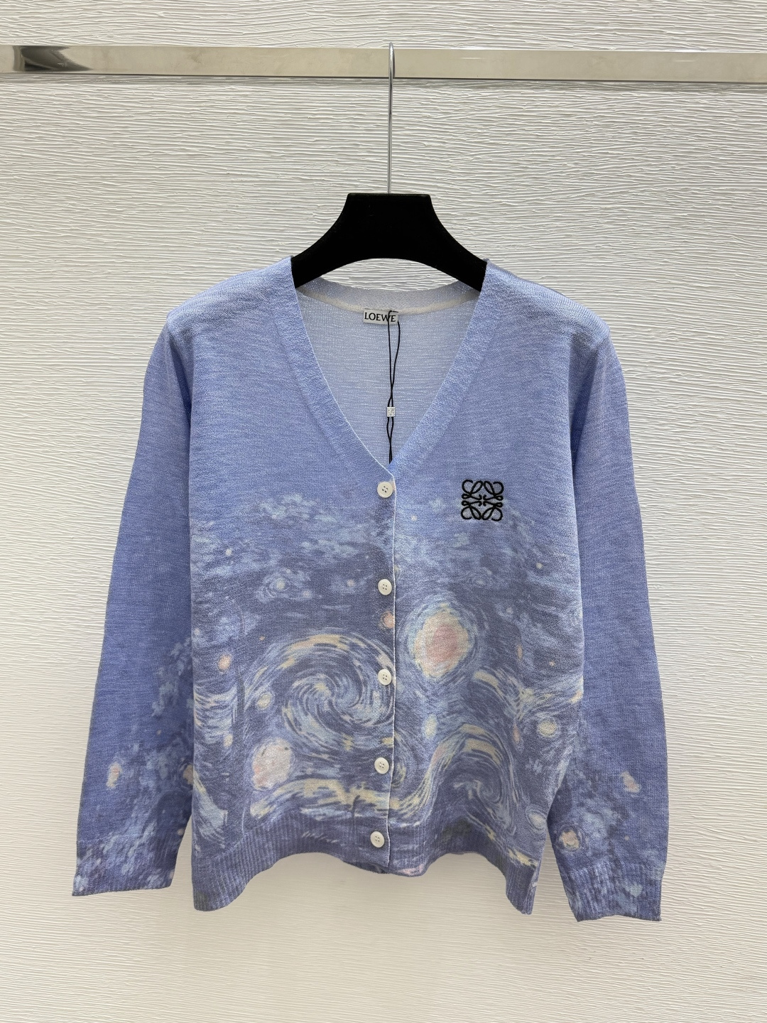 🆕LO家🆕  早秋新款  撞色简约V领针织长袖开衫 颜色：紫色 尺码：36.38.40