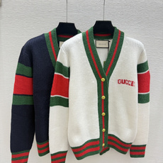 🆕G家🆕 早秋新款 撞色简约V领针织长袖开衫 颜色:白色 宝蓝 尺码:36.38.40 🆕G家🆕 早秋新款 撞色简约V领针织长袖开衫 颜色:白色 宝蓝 尺码:36.38.40