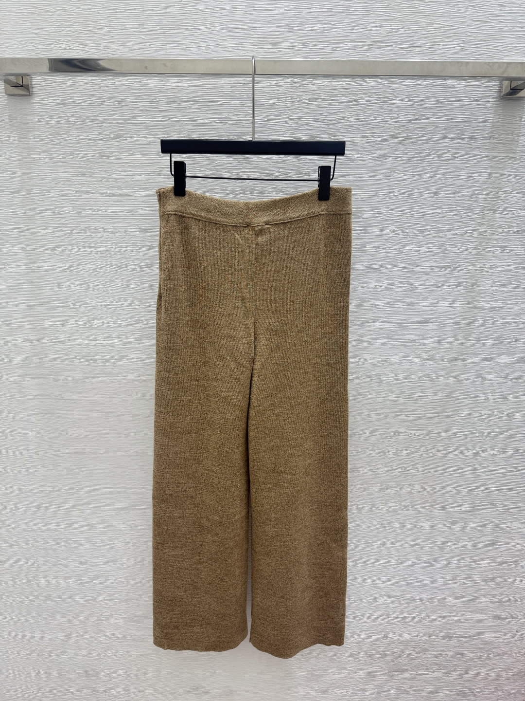 🆕CH家🆕  早秋新款 纯色简约针织长裤 颜色：咖啡 尺码：36.38.40