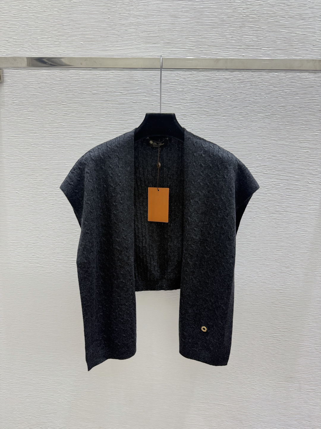🆕LP家🆕  早秋新款  纯色简约V领针织背心 颜色：杏色 红色 蓝色 咖啡 灰色 尺码：36.38.40      