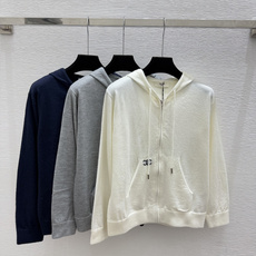 🆕CE家🆕 早秋新款 纯色连帽简约针织长袖开衫 颜色:白色 灰色 宝蓝 尺码:36.38.40 🆕CE家🆕 早秋新款 纯色连帽简约针织长袖开衫 颜色:白色 灰色 宝蓝 尺码:36.38.40
