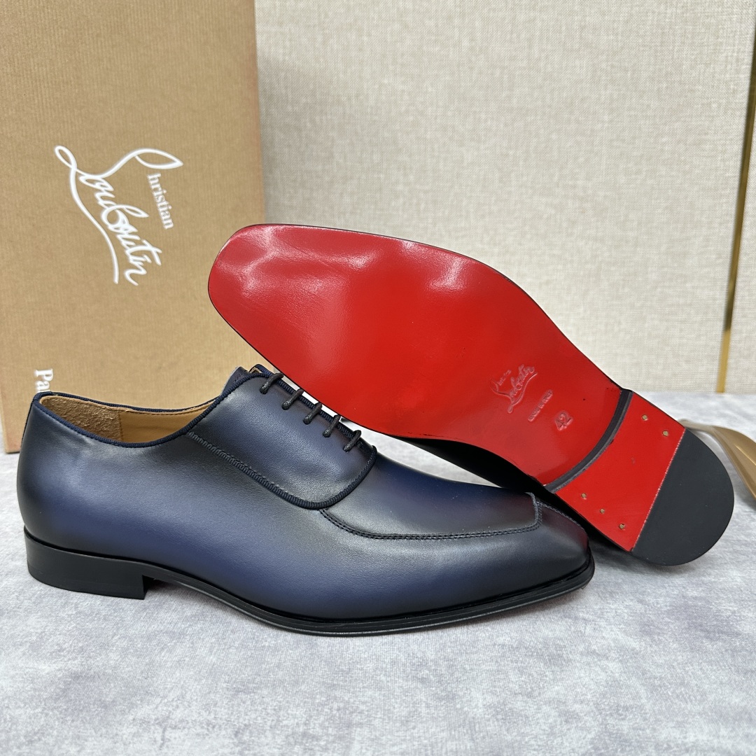 💋💍 CL 新品正装鞋皮鞋  Christia*  Loubouti*  红底鞋  GREGGO 男士牛