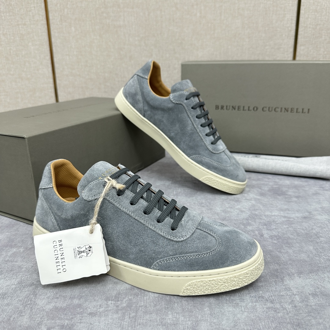 💋💍BC家 Brunello Cucinell*  低调奢华款  春夏新品男款板鞋出货！  此款平底运动