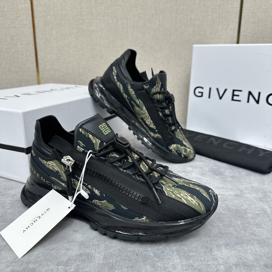 💋💍GVX 新品 Givench* 纪梵~希 SPECTRE慢跑低帮拉链休闲鞋 这款运动鞋采用进口
